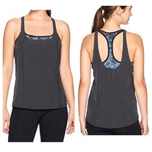 prAna Sway Tank Top Racerback Shelf Bra Yoga S